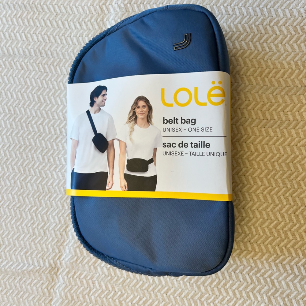 Lole Blue Belt Bag